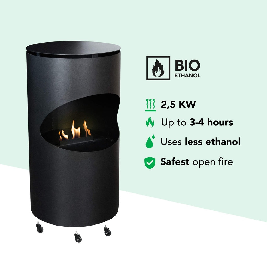 Xaralyn Silo verrijdbare bio-ethanolhaard