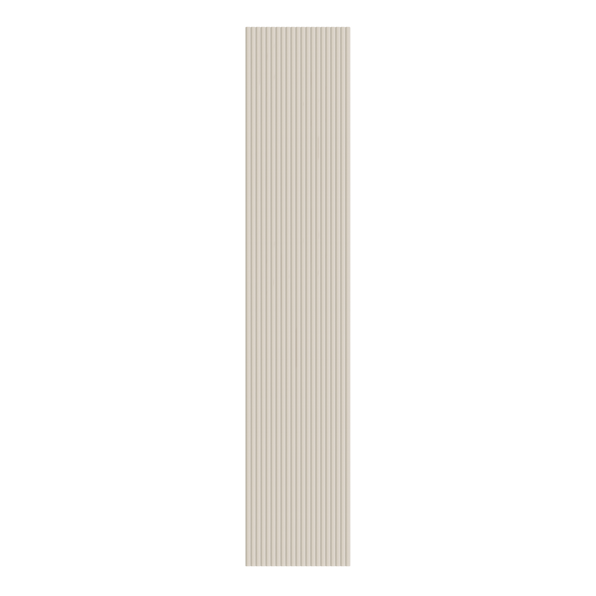 Akoestische Suede Solid Panelen 280 x 60 x 2.4 cm - Beige