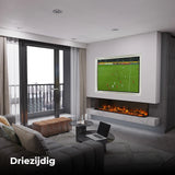 Charlton & Jenrick i-1500e Deep 4D Ecoflame Smart App Front Inbouwhaard