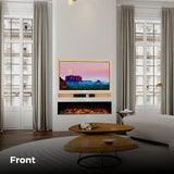 Charlton & Jenrick i-1500e Deep 4D Ecoflame Smart App Front Inbouwhaard