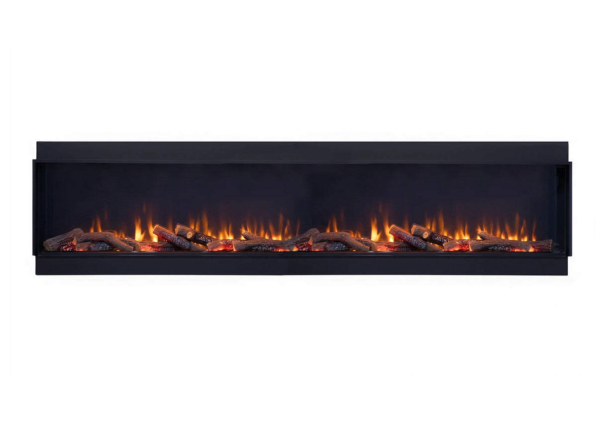 Cheminée électrique profonde Charlton &amp; Jenrick i-2200e à 3 faces