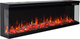EVIQ Elektrische sfeerhaard 3D Platina 100″ inch – 254 cm