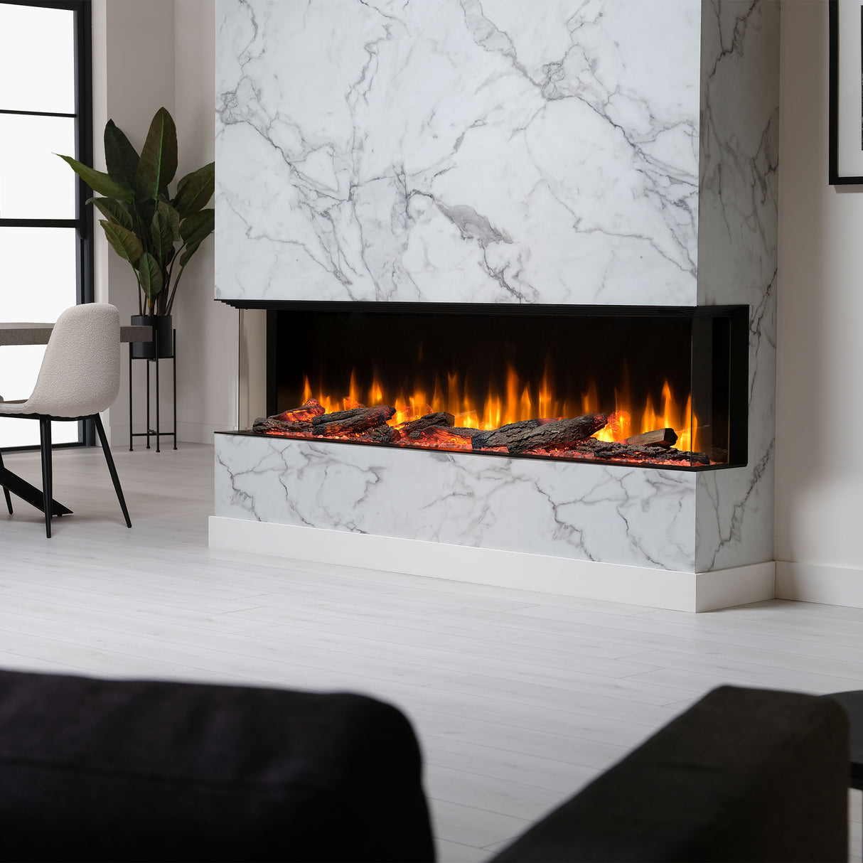 Dimplex Elektrische inbouwhaard Ignite Ultra 74 - 189 cm