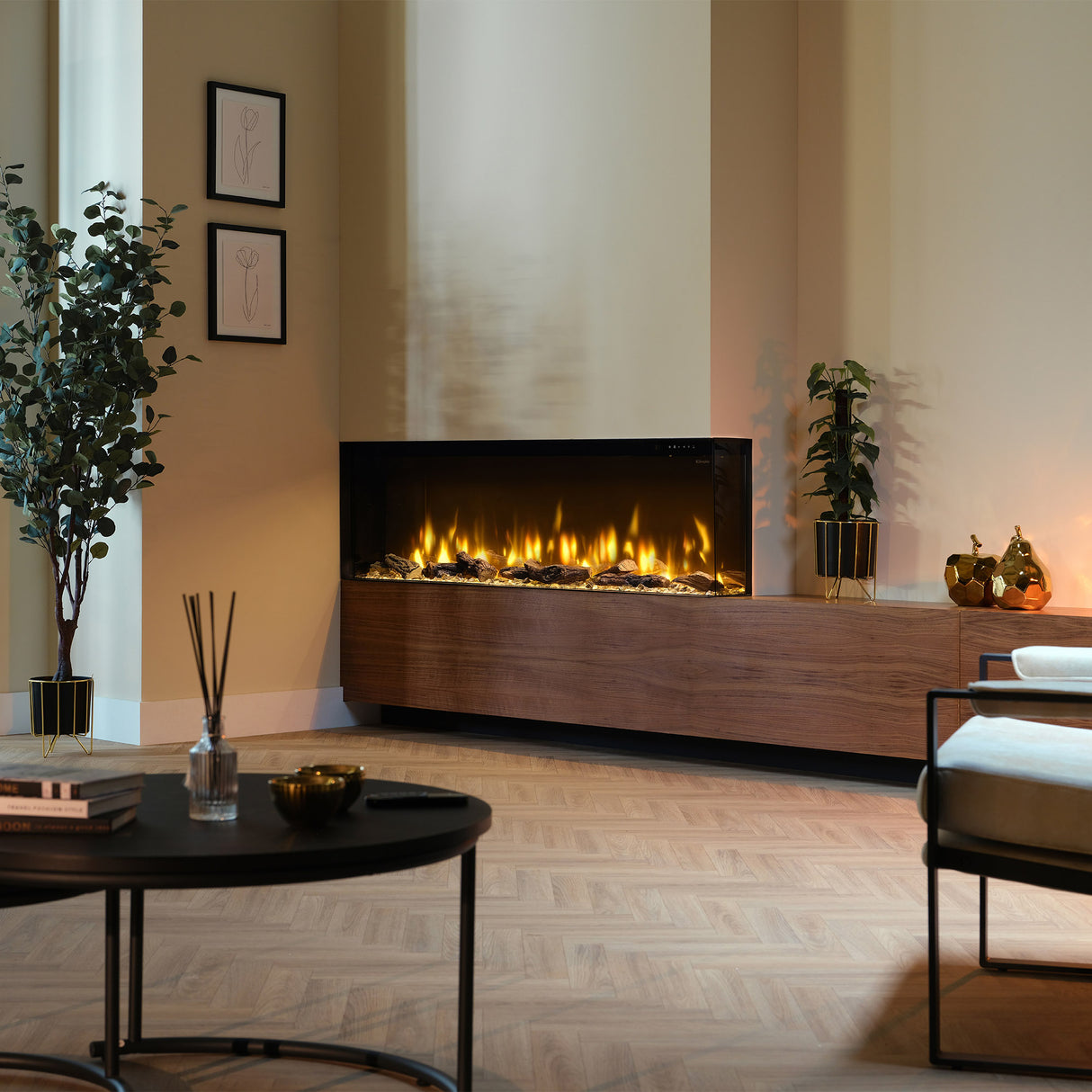 Dimplex Elektrische Inbouwhaard Ignite Bold 50 - 124 cm