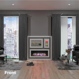 Charlton & Jenrick i-1250e Deep Elektrische haard 3-zijdig