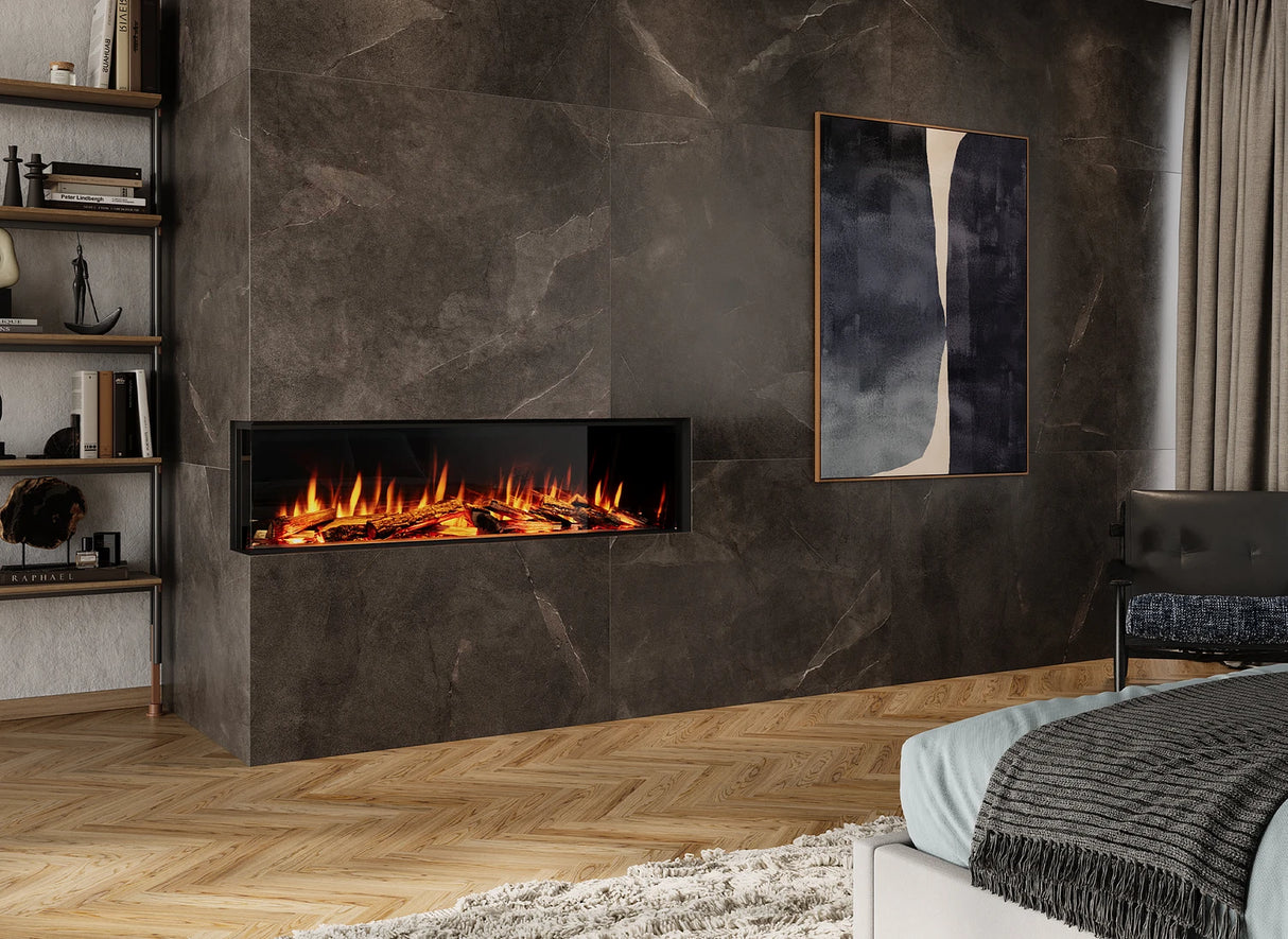 Charlton & Jenrick i-1500e Deep 4D Ecoflame Smart App Front Inbouwhaard