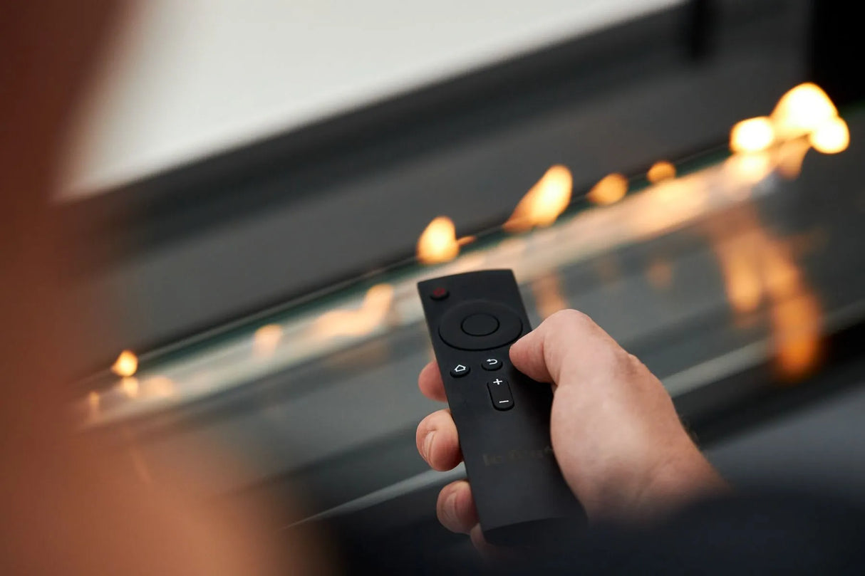 Le Feu Fires Bio ethanol haard - Clever - 2 zijdig open Hoek 100 cm