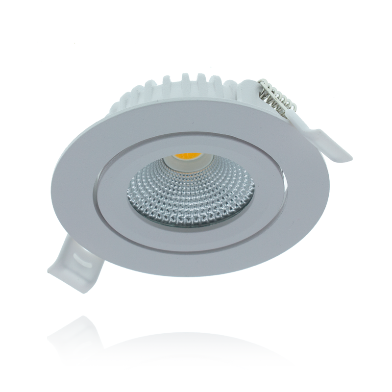 Led Inbouwspot Varda - Slim-fit - 5W - Dim2warm - Wit
