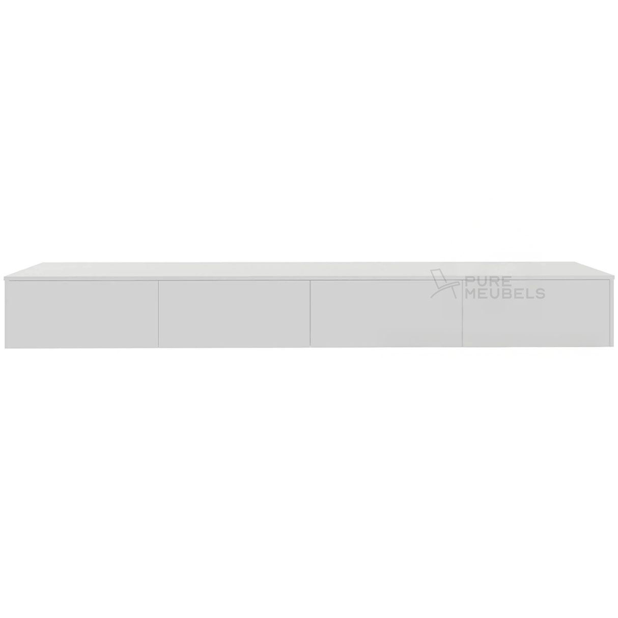 Madera TV-Meubel zwevend wit 280 cm
