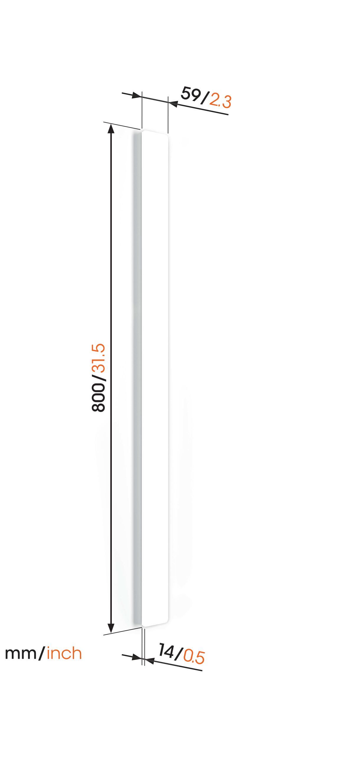 Vogel's TVA 6000 Cache-câbles - Blanc