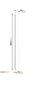 Vogel's TVA 6000 Cache-câbles - Blanc