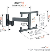 Vogel's TV Beugel Comfort 3465