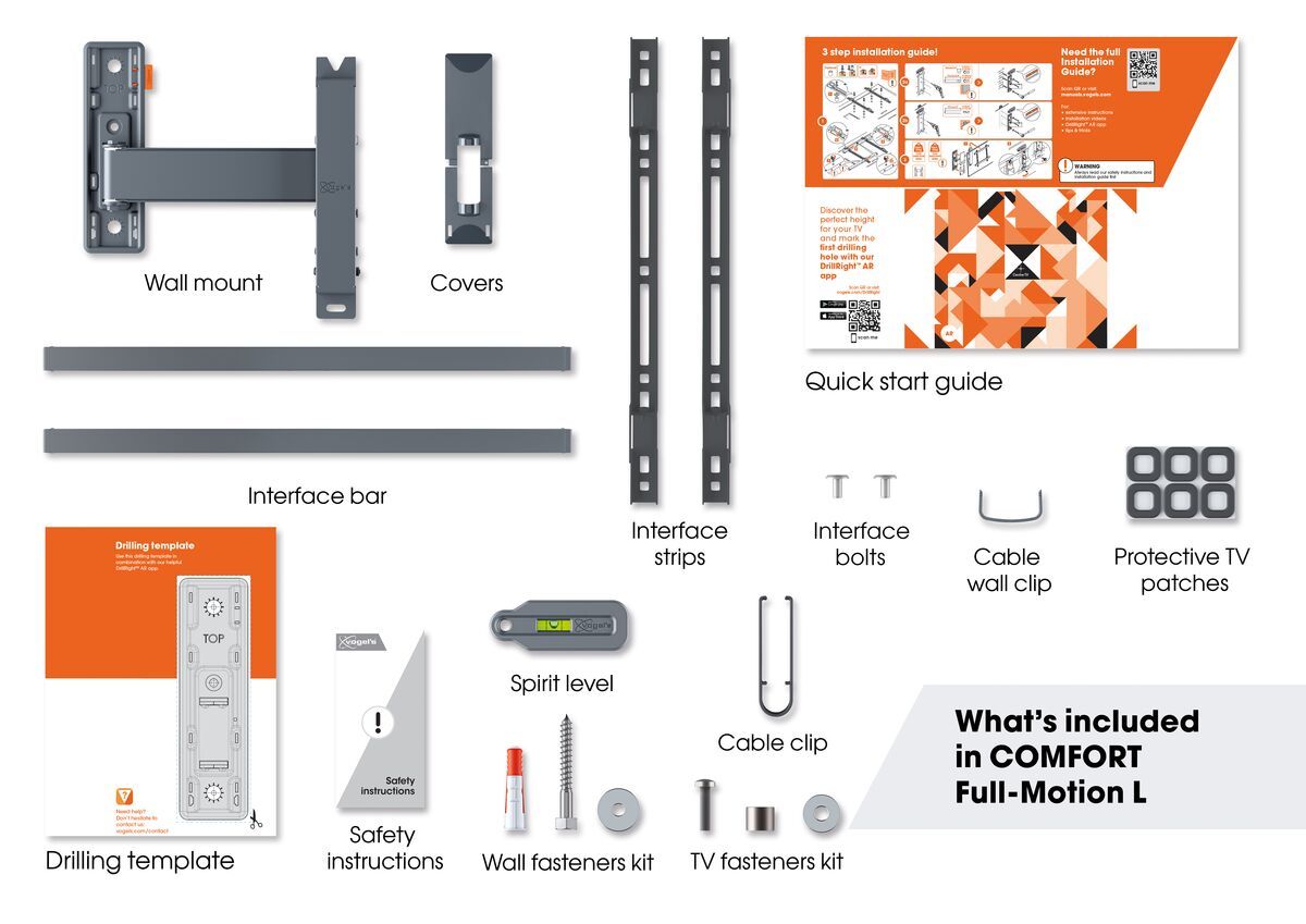Vogel's TV Beugel Comfort 3625